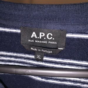 APC crewneck sweater